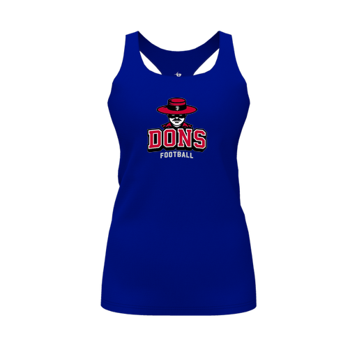 [FT0TRBRY-FYS-LOGO1] Decker Racerback Tank Top (Female Youth S, Royal)