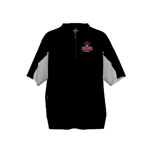 [CUS-DFW-WIND-PER-SSL-BLK-YS-LOGO1] Wind Jacket (Youth S, Black)