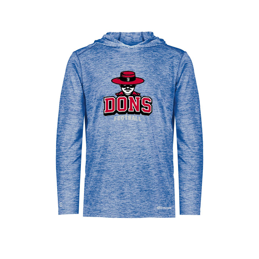 [FOLHCGRY-AS-LOGO1] Decker Men's Charge Hoodie (Adult S, Royal)