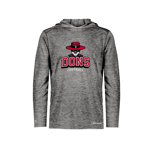 [FOLHCGBK-YS-LOGO1] Decker Youth Charge Hoodie (Youth S, Black)