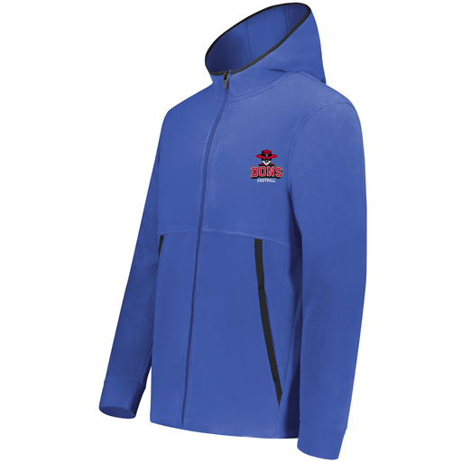 [6859.060.XS-LOGO1] Youth Chill Full Zip Fleece (Youth XS, Royal)