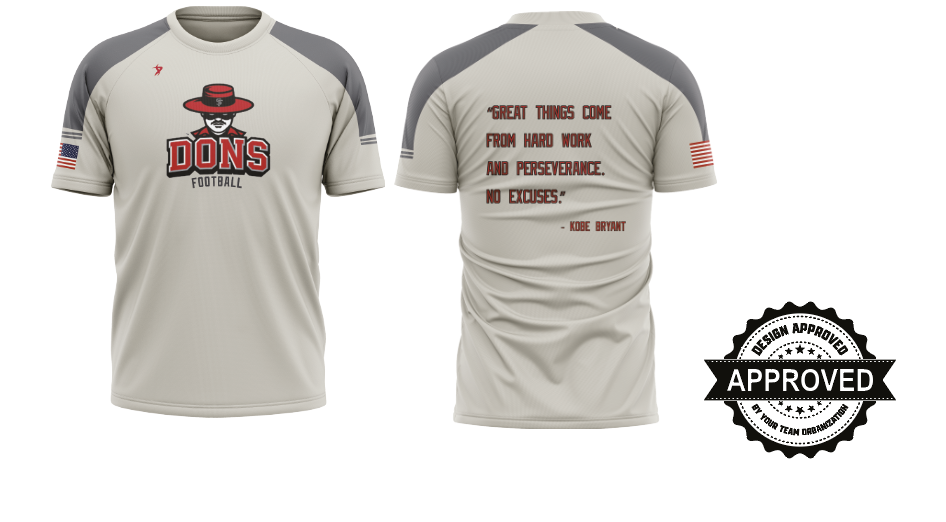 SF Grey SS Football Crew